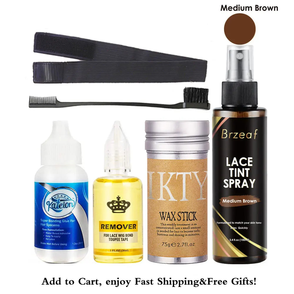 Waterproof Lace Wig Glue For Lace Front Wig 38ml Liquid Adhesive