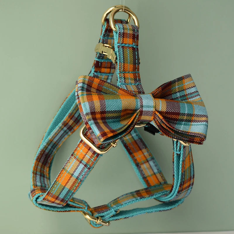 pets accessories dog collar leash harness set