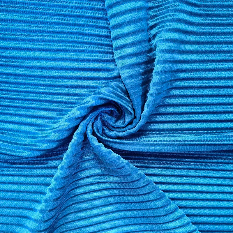 Women Fashion Summer Wide Leg Pants Pleated Ice Silk
