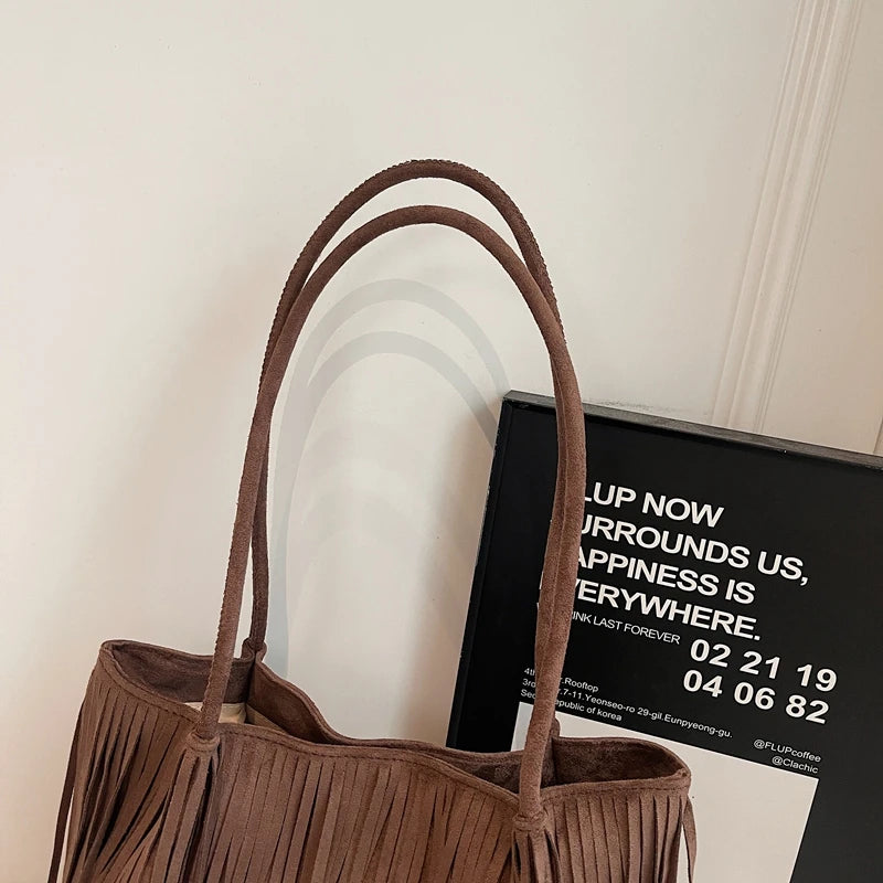 Boho Fringe Shoulder Bag
