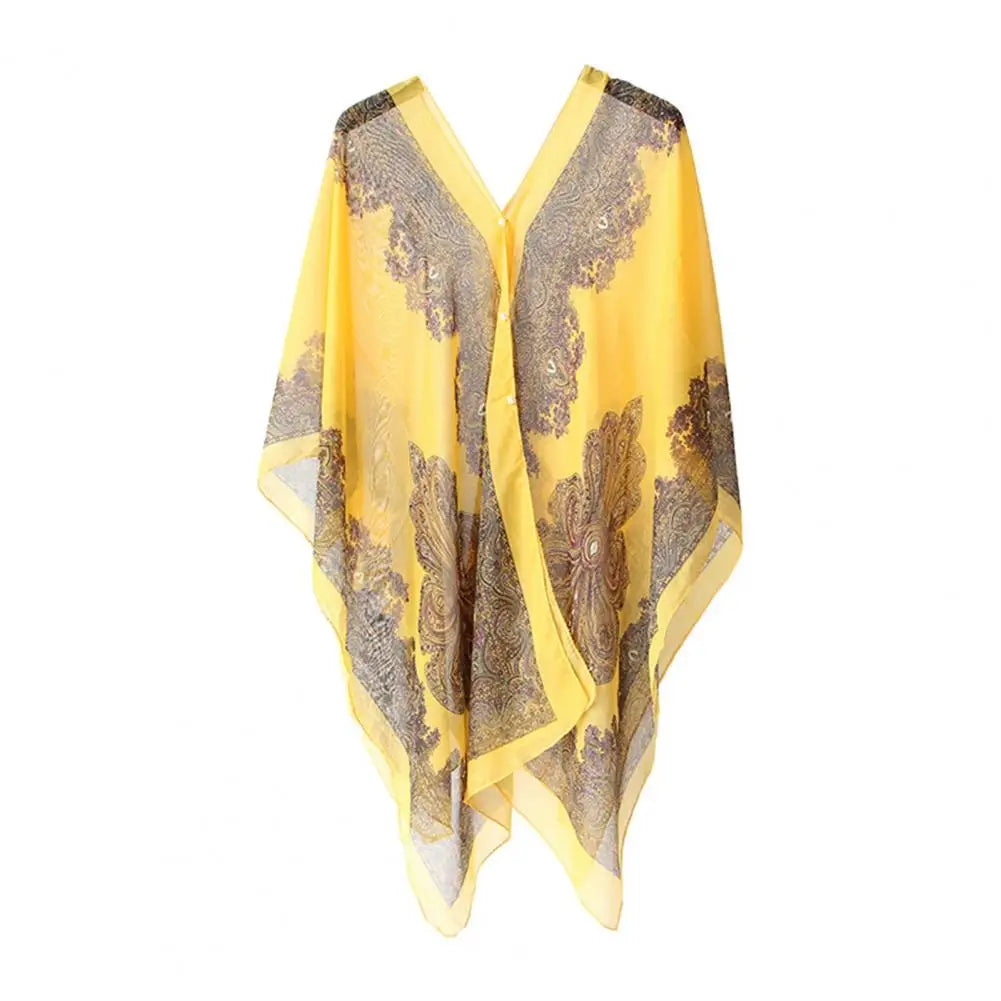 Sunscreen Shawl Chiffon Muffler Scarf