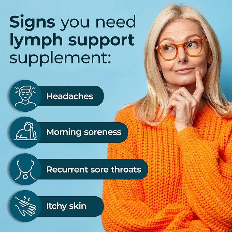 Lymphatic Drainage Supplement - Contains Dandelion Extract