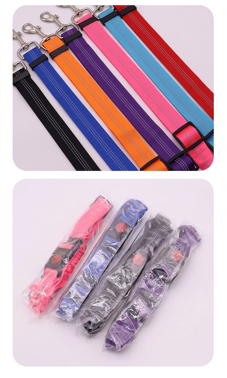 Reflective Pet Dog Car Seat Belt