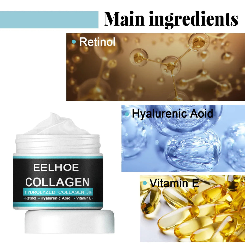 Anti Aging Face Cream Collagen Moisturizing Whitening Facial Skin Care