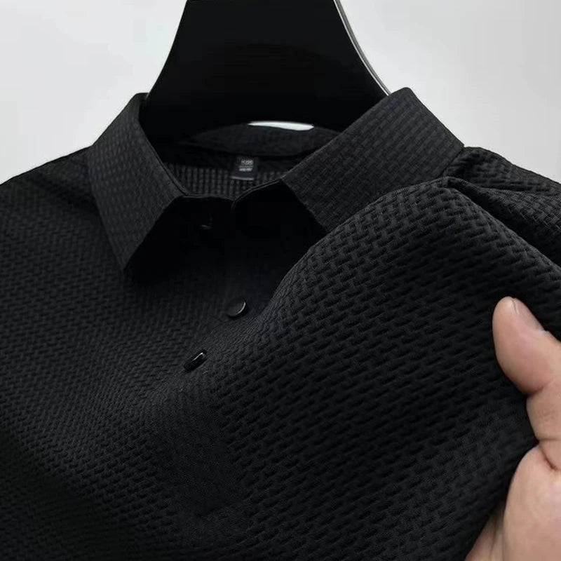 New Men's Business Casual Short Sleeve