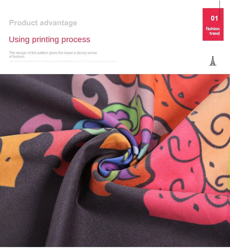 Anti-slip double-sided Fleece Yoga mat