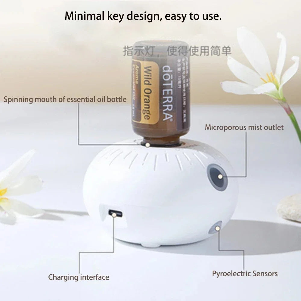 Aromatherapy Essential Oil Diffuser Waterless