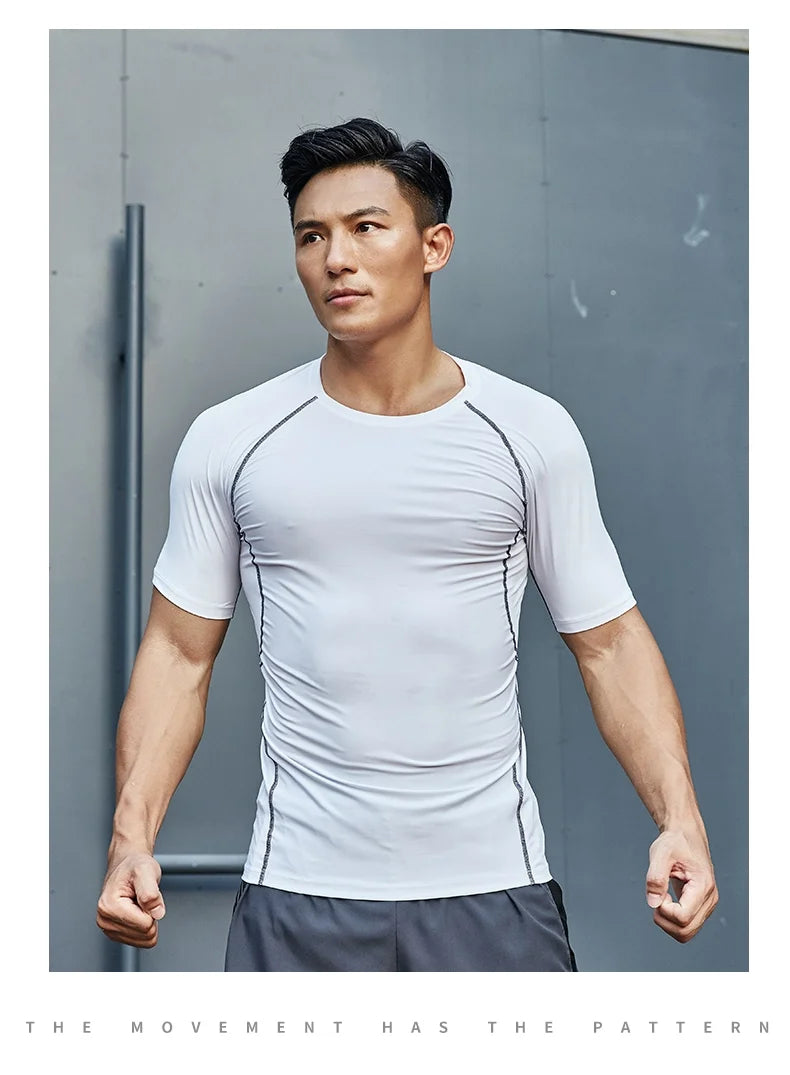 3 PCS Men's Fitness Workout Clothes Set