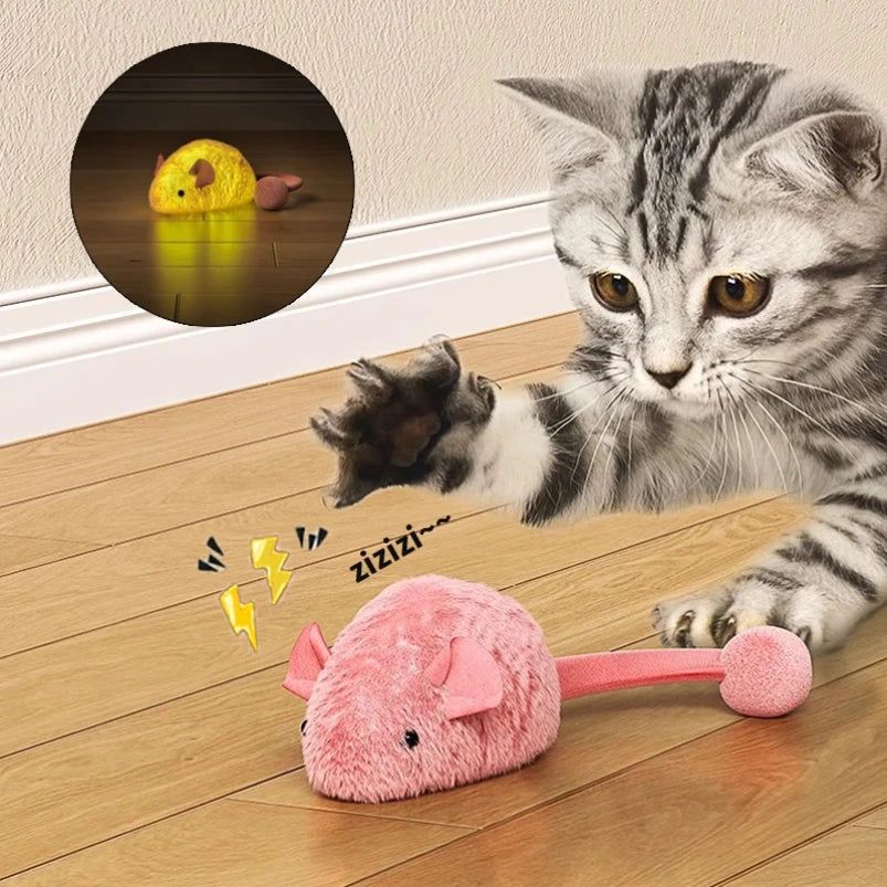 New Interactive Mouse Plush Cat Chew Toys