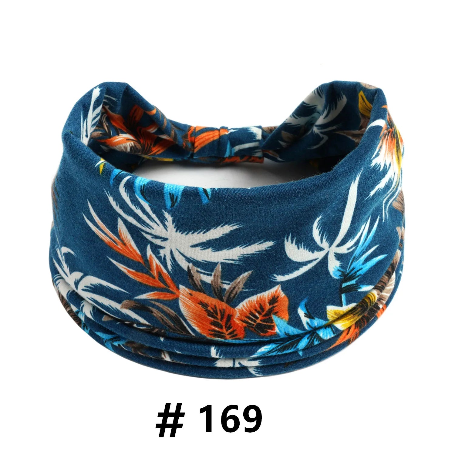 Boho Headbands for Women Cotton Wide Head Bands Stretch