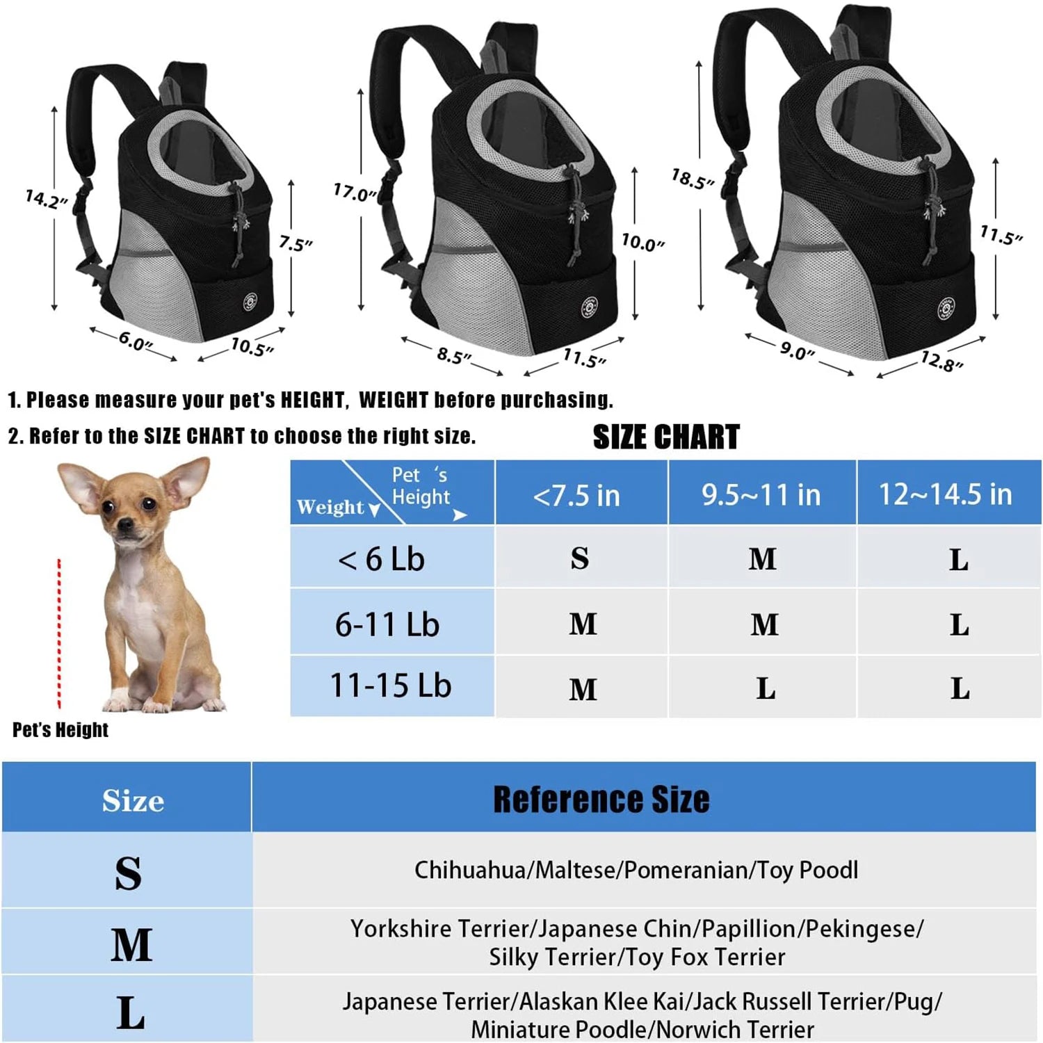 Outdoor Pet Dog Carrier Backpack Breathable Camouflage