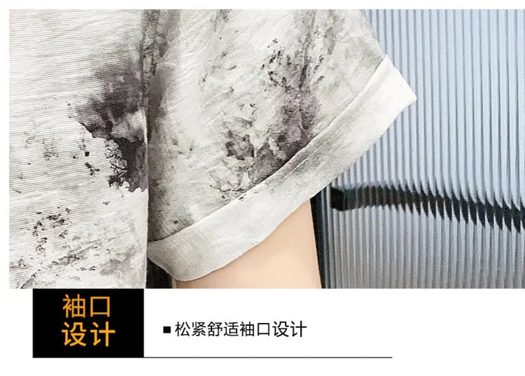 Fashion Men Summer Casual Short Sleeve Floral Shirt