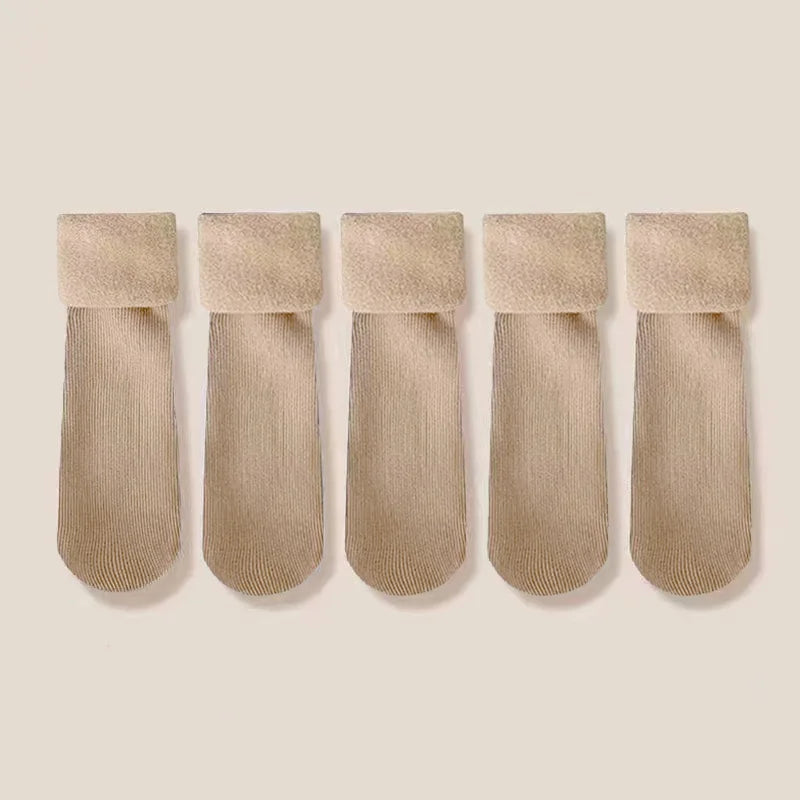 5 Pairs Snow Socks For Women