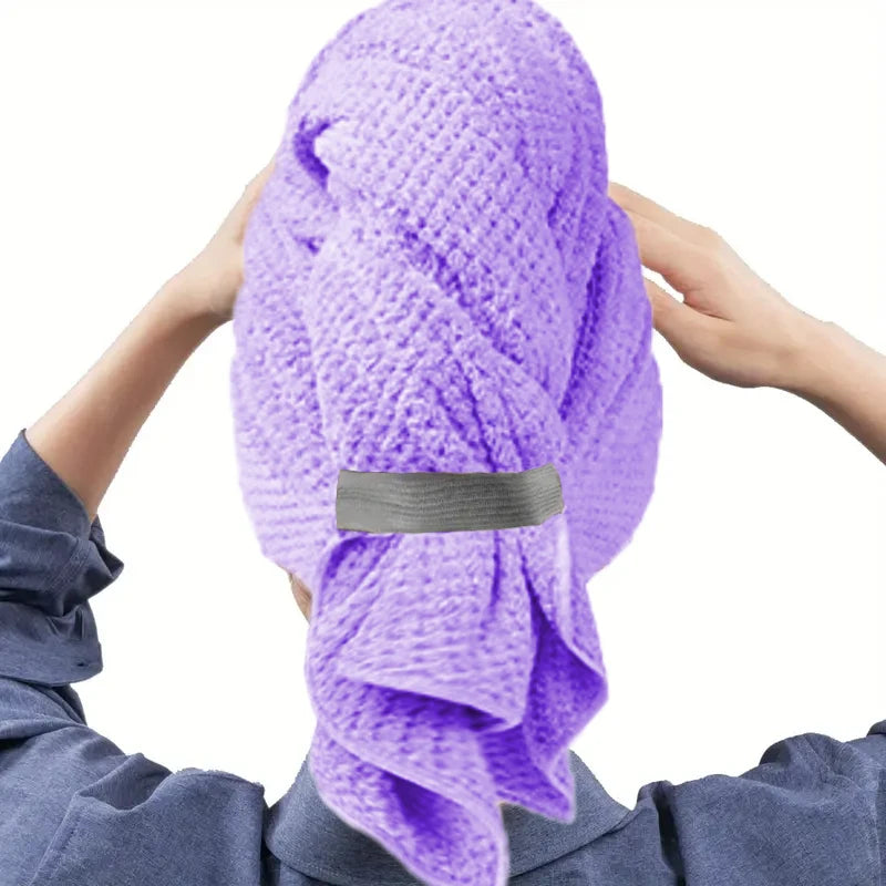 Microfiber Hair Towel Extra Large Wrap Quick Dry Hair Towel