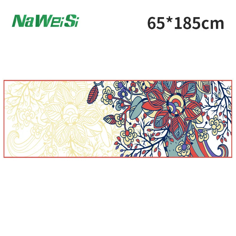 Yoga Mat Towel double-side Velvet Yoga Fitness Isolation Mat