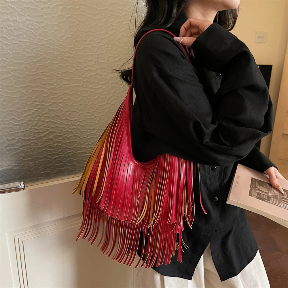 MOODS Bohemia Style Shoulder Hobo Bags