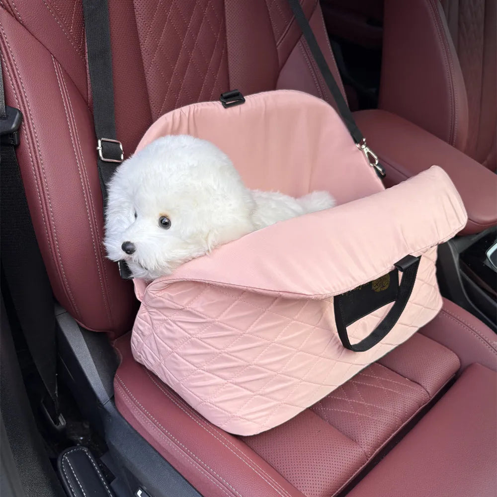 Car mounted dog kennel cat crossbody bag handbag