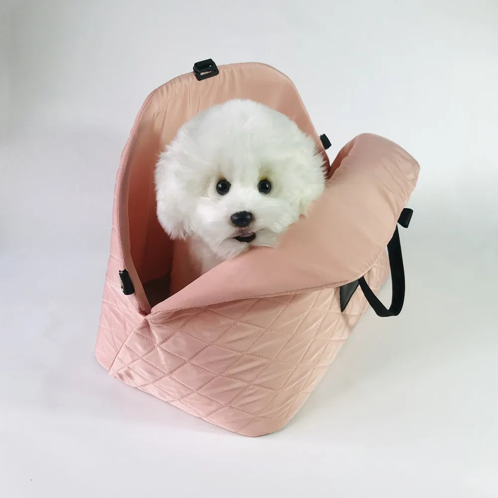 Car mounted dog kennel cat crossbody bag handbag