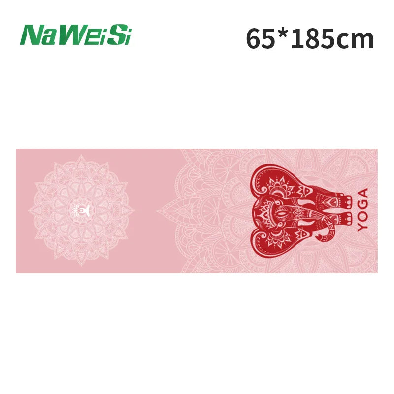 Yoga Mat Towel double-side Velvet Yoga Fitness Isolation Mat
