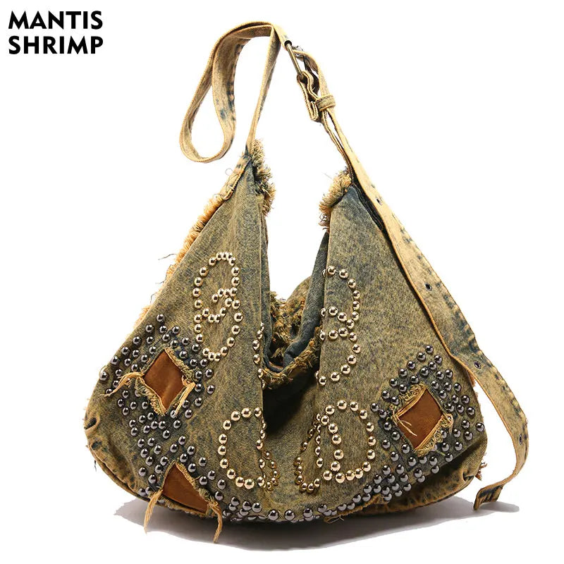 Women Bag Fashion Travel Crossbody Casual Denim Bag