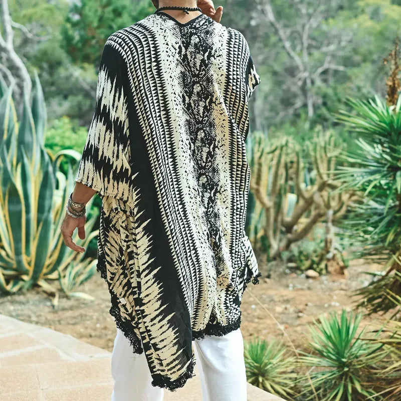 Bohemian Travel Casual Men's Cardigan