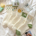10 Pairs Women Cartoon Socks Creative Fashionable