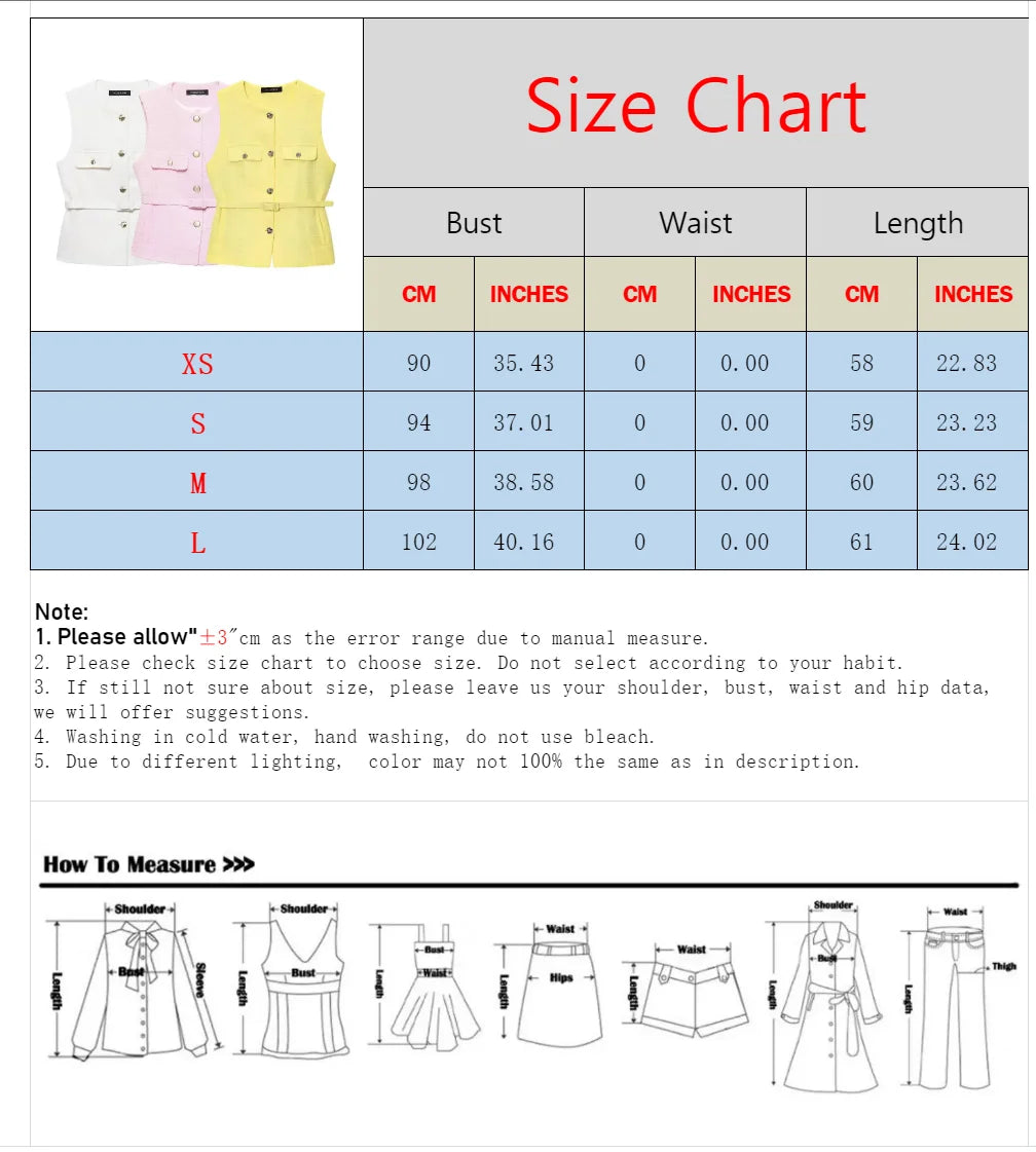 Summer New Product Texture Vest Women's Wear