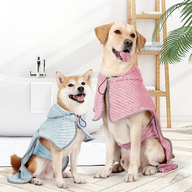 1PC New Pet Cleaning Products Dog Bathrobes Large Dog