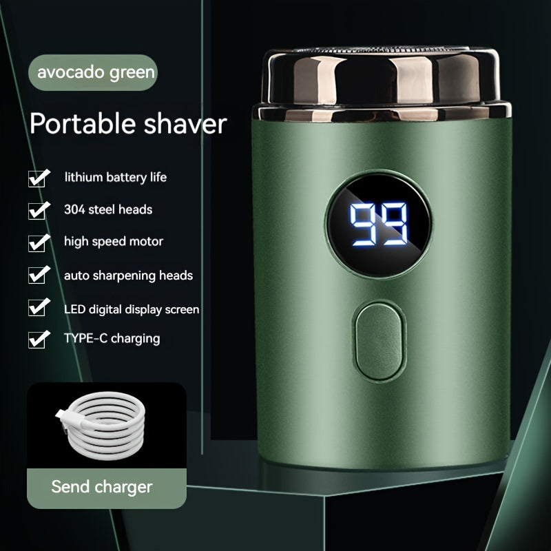 Ultimate Silent Beard Shaver - Rotary Shaver with Digital Display