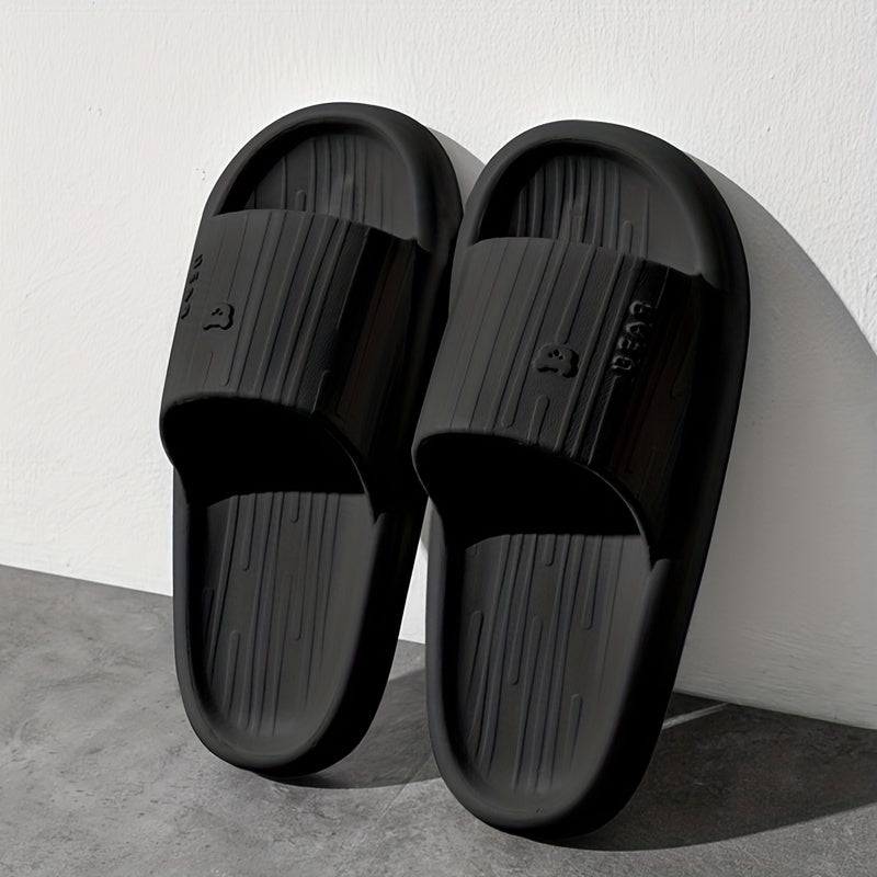 Men's Pillow Slides, Casual Non Slip EVA Slippers