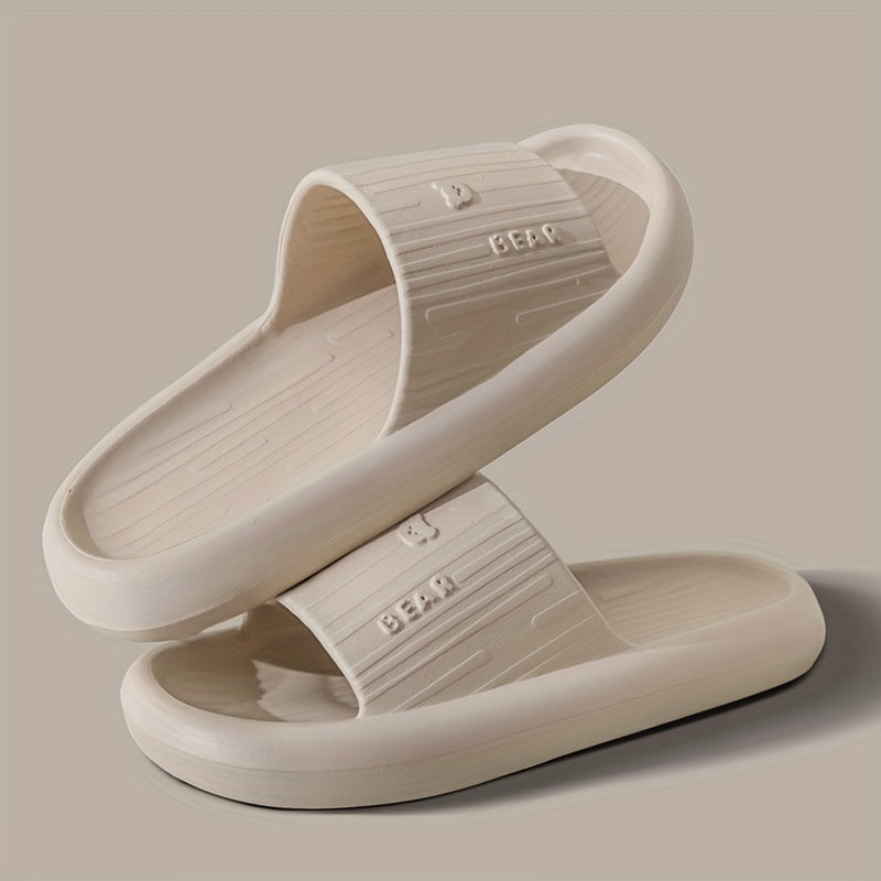 Men's Pillow Slides, Casual Non Slip EVA Slippers