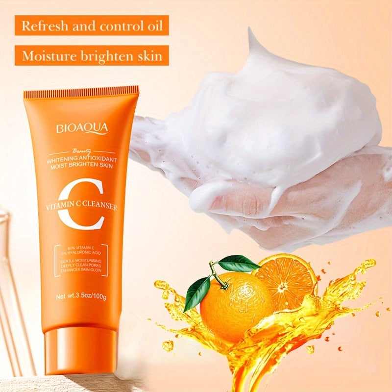 Vitamin C Whitening Facial Cleanser 100G - Deep Cleansing