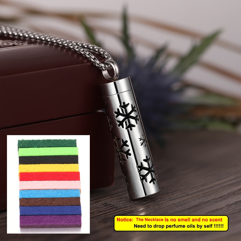 Stainless Steel Aromatherapy Necklace