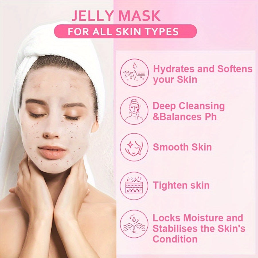 Rose Petal Jelly Facial Mask Powder