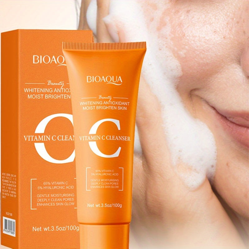 Vitamin C Whitening Facial Cleanser 100G - Deep Cleansing
