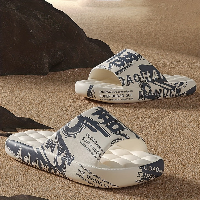 Men's Graphic Slides