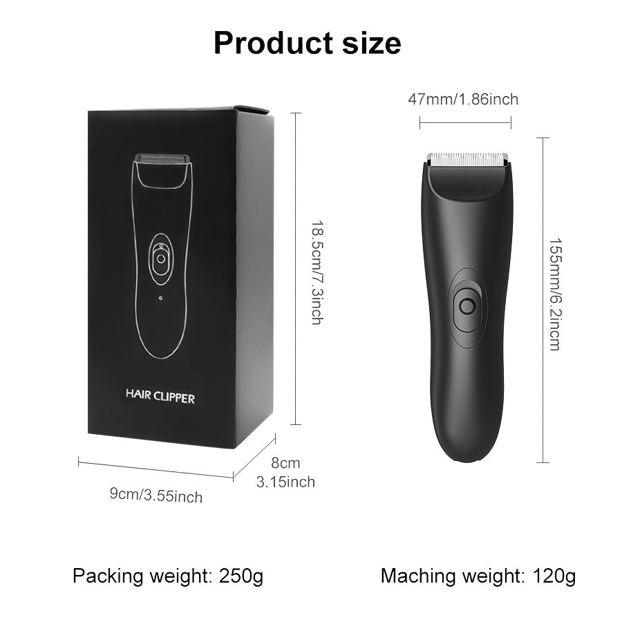 Electric Body Hair Trimmer, Groin Hair Trimmer