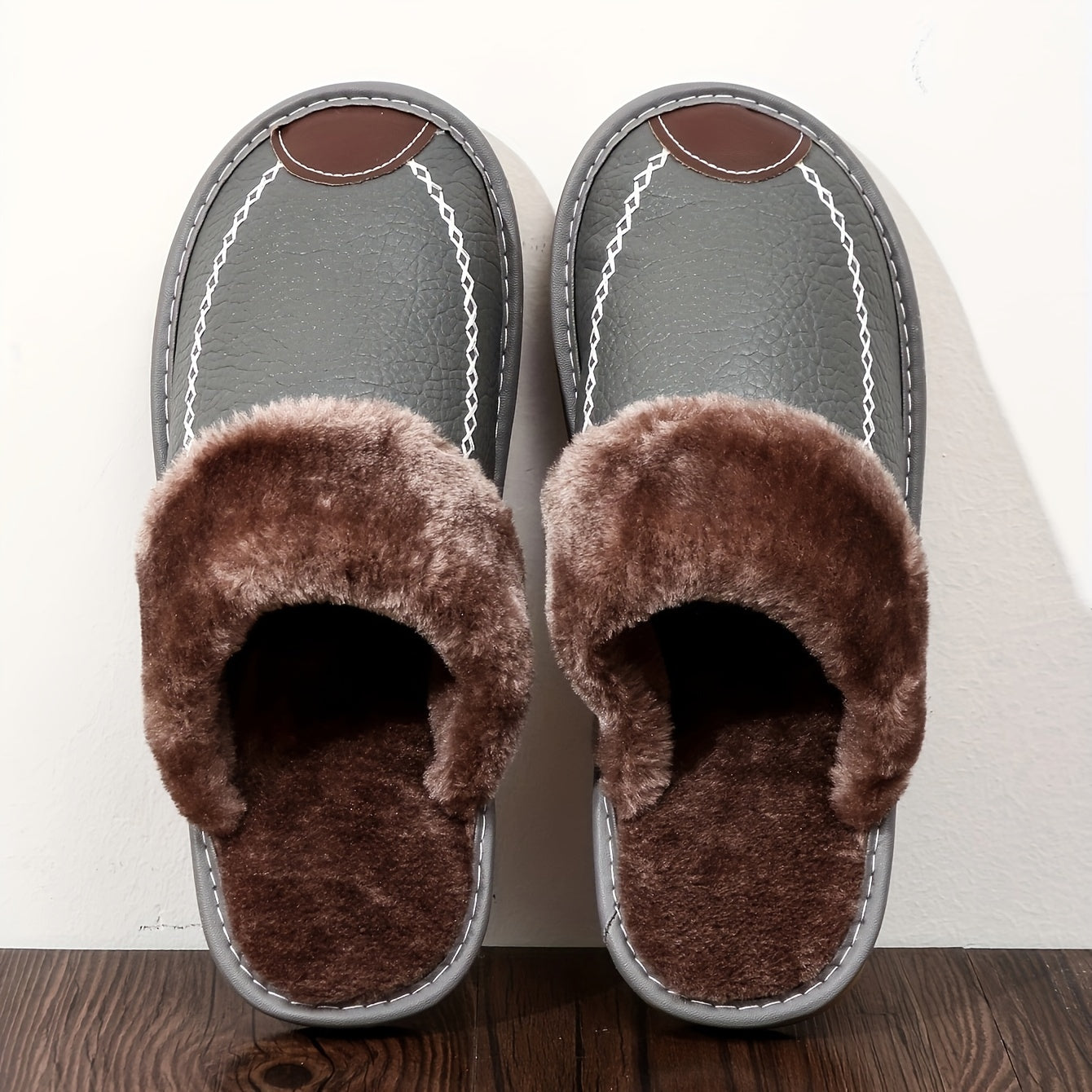 Men Slippers Black New