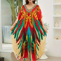 Women Long Kaftan Clothing Roomy Homewear