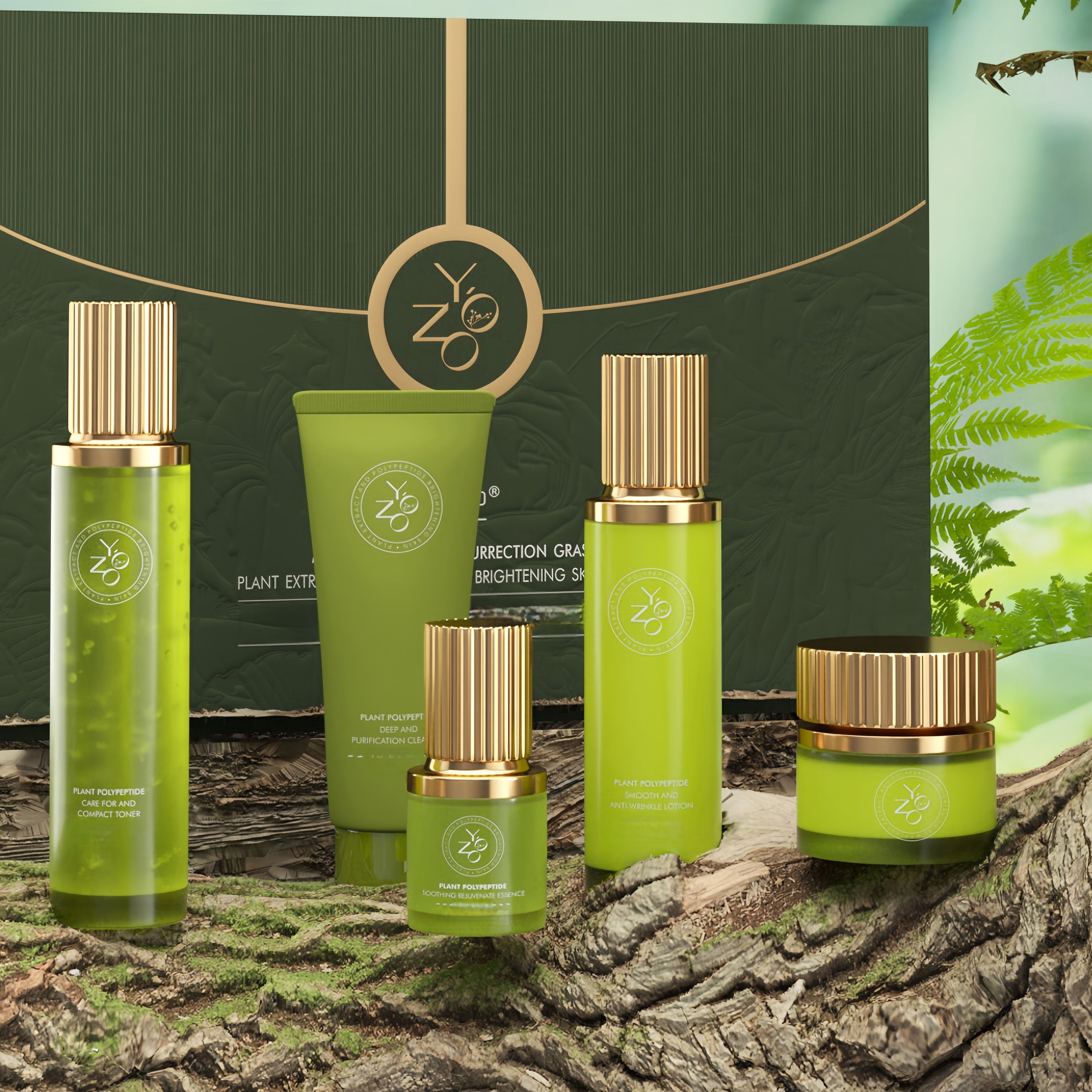 5-Piece Collagen and Peptide Skincare Set for Women