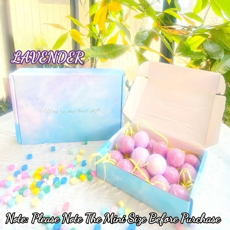 20 Pcs Luxurious Lavender Bath Salt Bombs