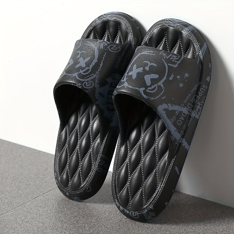 Men's Graphic Slides