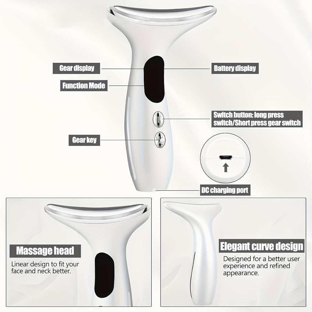 Rechargeable Facial & Neck Massager