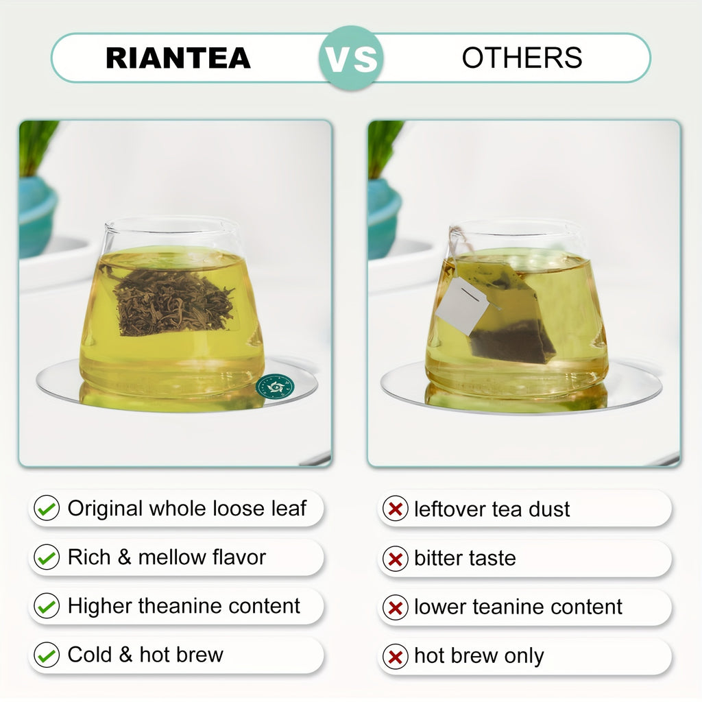 RIANTEA Premium Jasmine Green Tea, 36 Ct