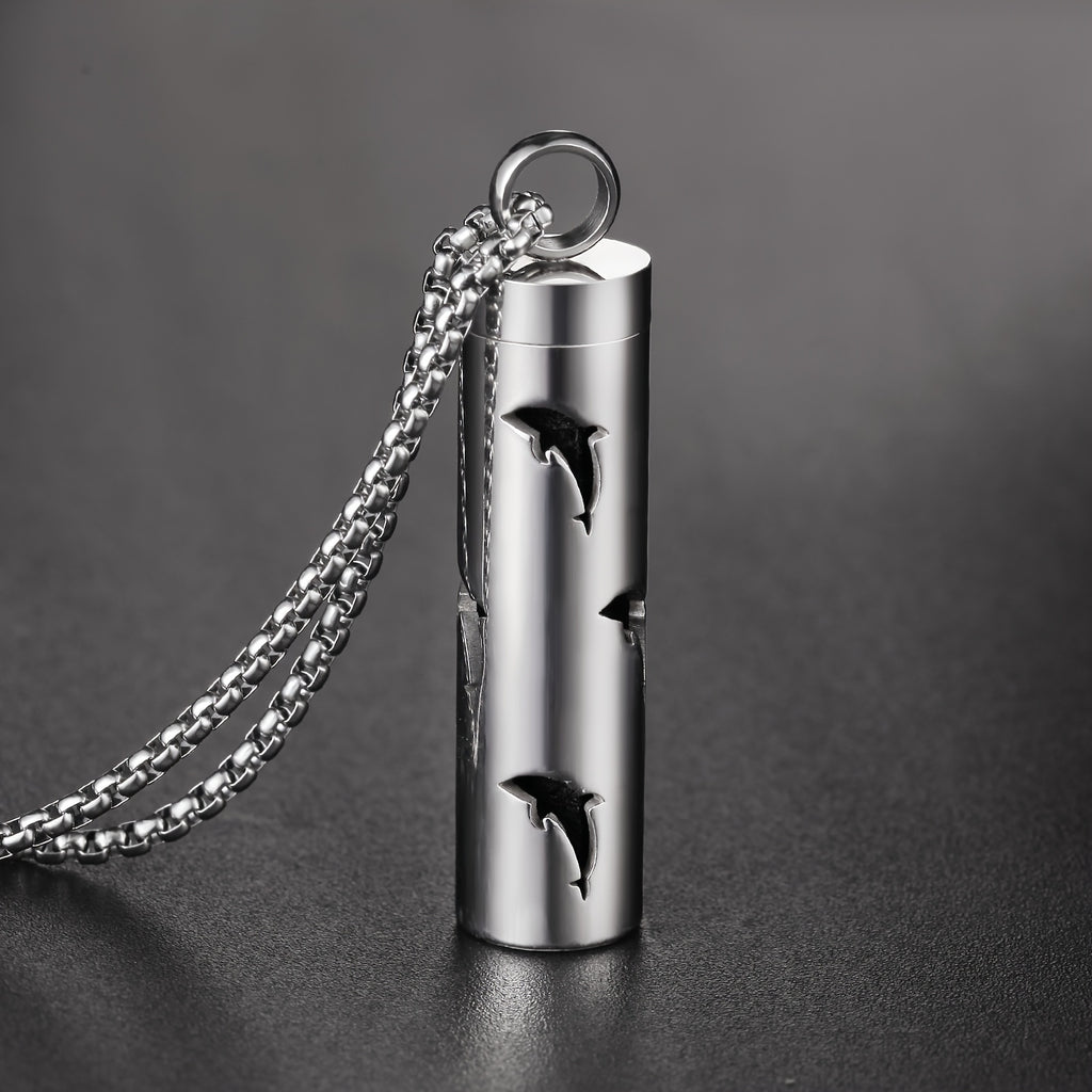 Stainless Steel Aromatherapy Necklace