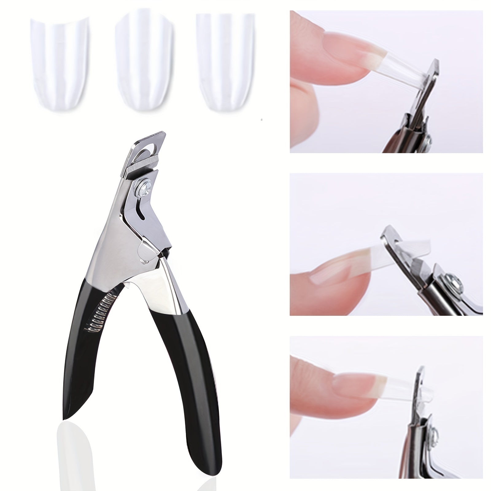 U-shaped Nail Clippers, Sharp Edge Fingernail and Toenail Clipper Cutter