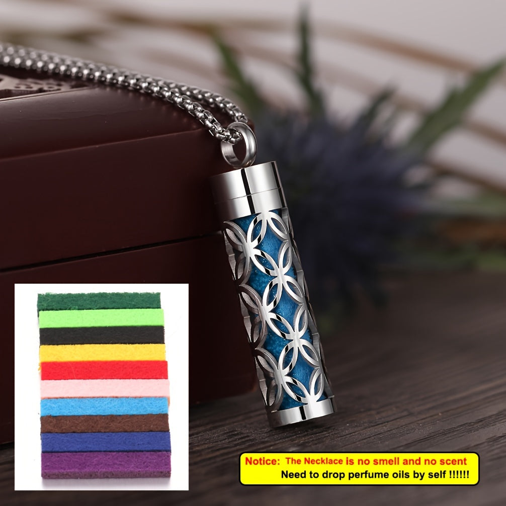 Stainless Steel Aromatherapy Necklace