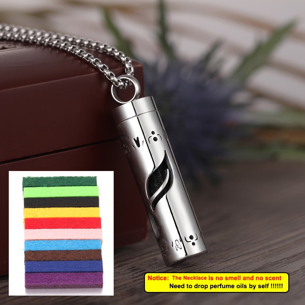 Stainless Steel Aromatherapy Necklace