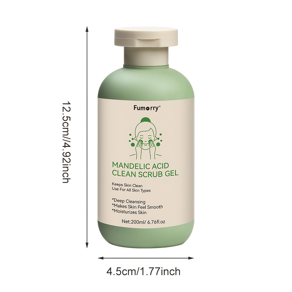 Deep Cleansing Exfoliating Gel - 6.76oz, with Mandelic Acid - Aloe & Rose Extract