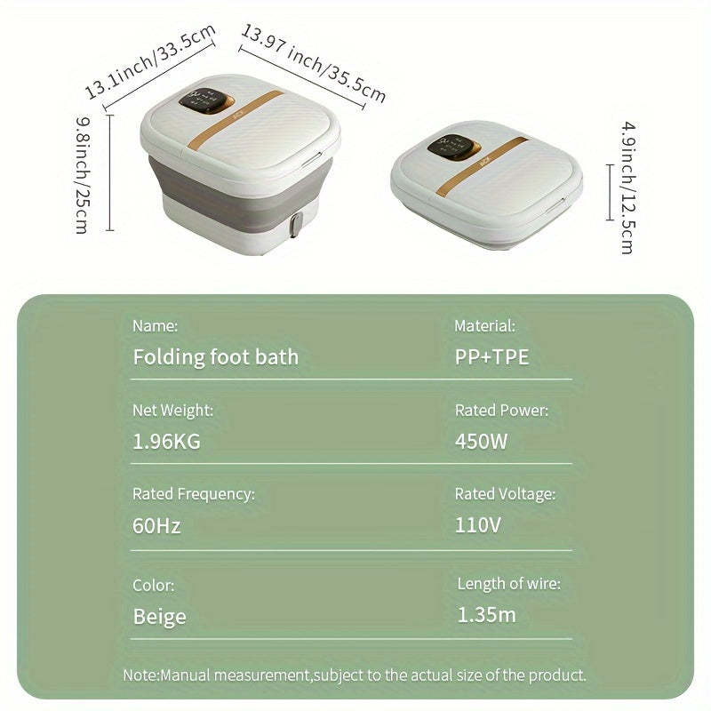 Foldable Portable Foot Spa
